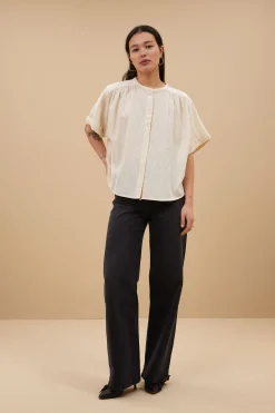 Blouses*By bar alex rib blouse | off white