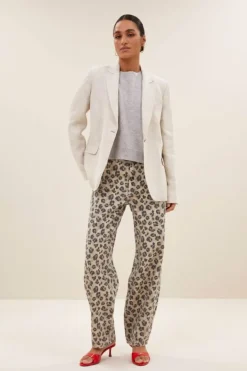 Jassen*By bar alice linen jacket | linen