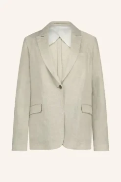 Jassen*By bar alice linen jacket | linen