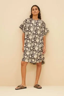 Jurken*By bar amber veda dress | veda print