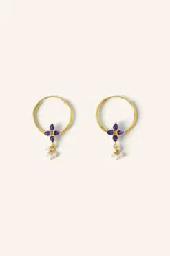 Oorbellen*By bar asha earring | blue