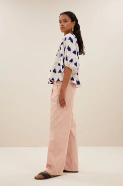 Blouses*By bar avelon ikat blouse | blue ikat
