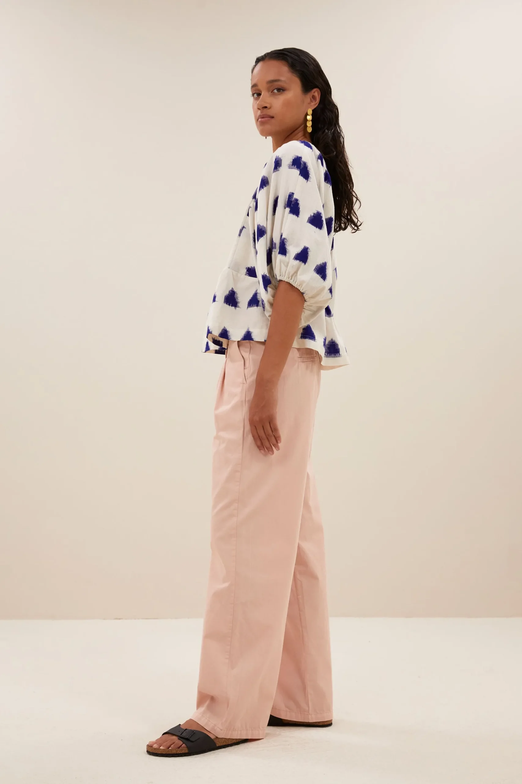 Blouses*By bar avelon ikat blouse | blue ikat
