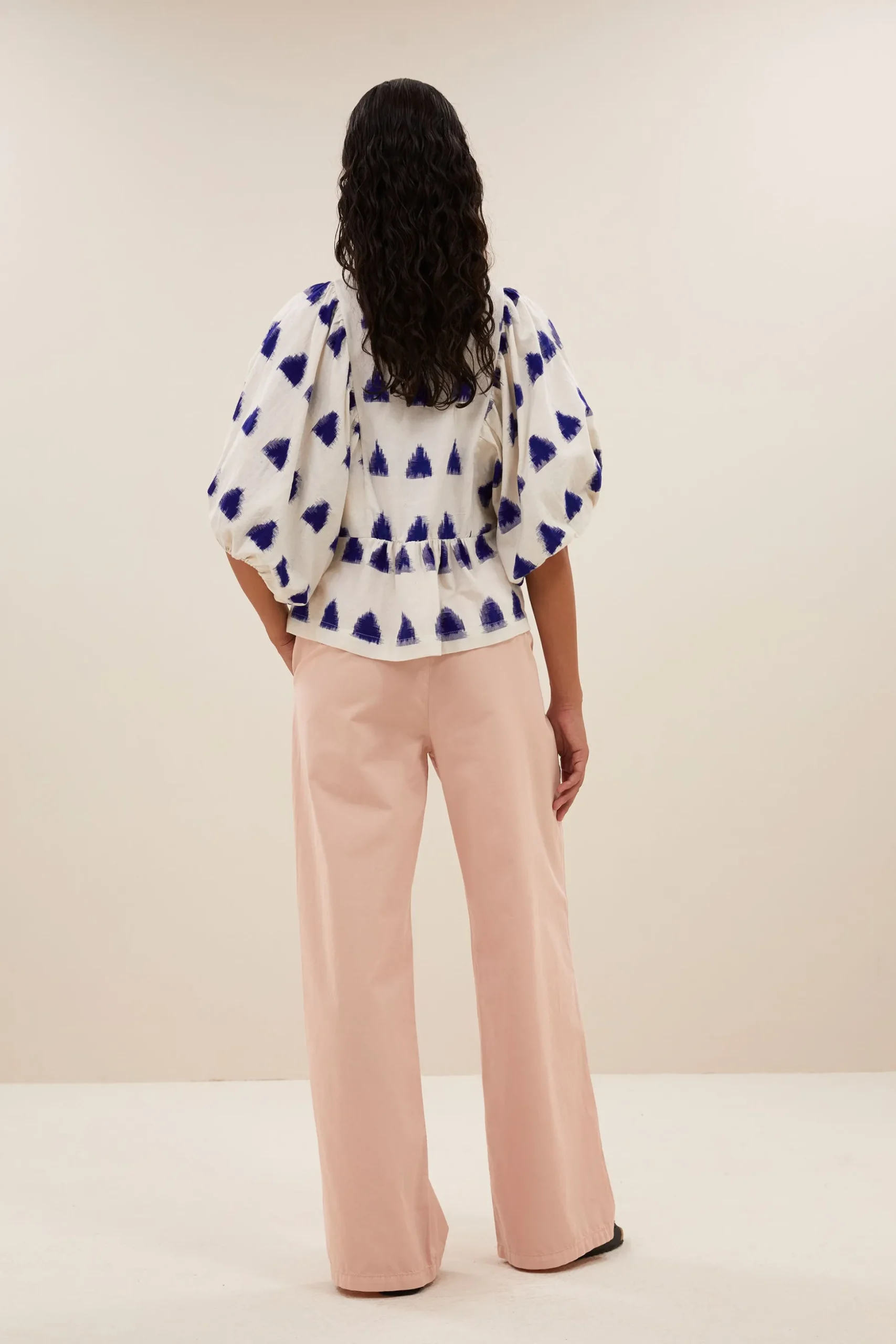 Blouses*By bar avelon ikat blouse | blue ikat