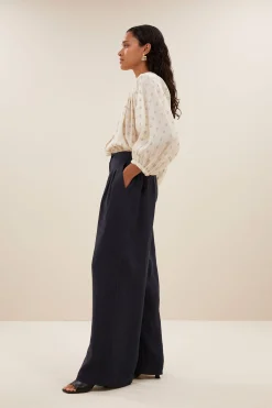 Blouses*By bar becky dali blouse | dali blue
