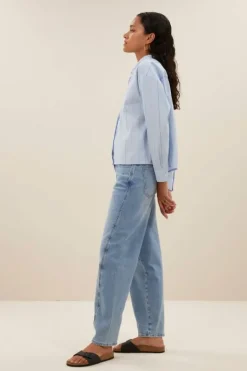Jeans|Broeken*By bar begum denim pants | light denim