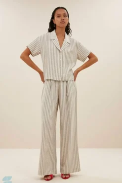 Broeken*By bar benji marine pants | marine stripe