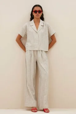 Broeken*By bar benji marine pants | marine stripe