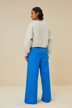 Broeken*By bar benji poplin pants | skydiver