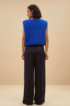 Broeken*By bar benji square pants | square print
