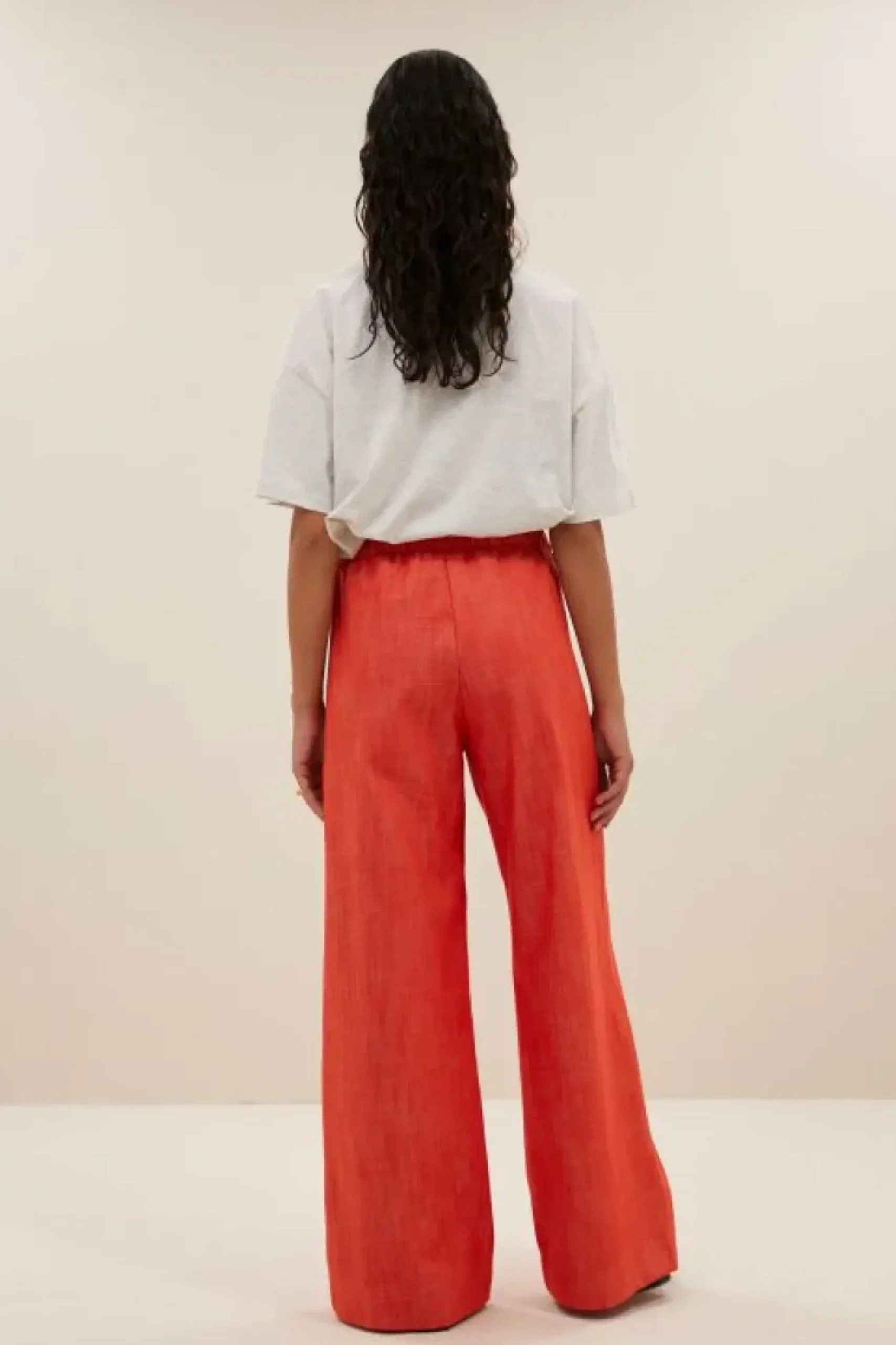 Broeken*By bar benji twill pants | poppy red