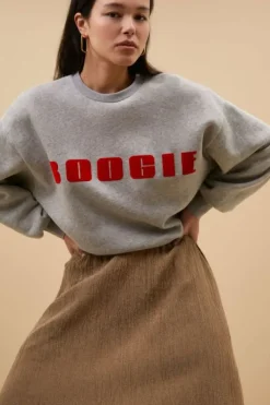 Sweaters|Truien*By bar bibi boogie sweater | grey melee