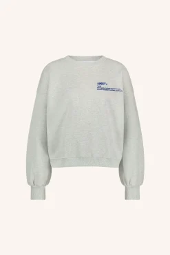 Sweaters|Truien*By bar bibi heavy sweater | light grey melee
