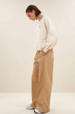 Sweaters|Truien*By bar bibi logo sweater | oyster melee
