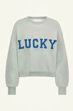 Sweaters|Truien*By bar bibi lucky sparkle sweater | grey melee