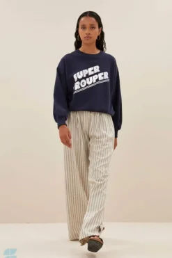 Sweaters|Truien*By bar bibi super sweater | uniform blue