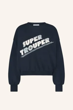 Sweaters|Truien*By bar bibi super sweater | uniform blue