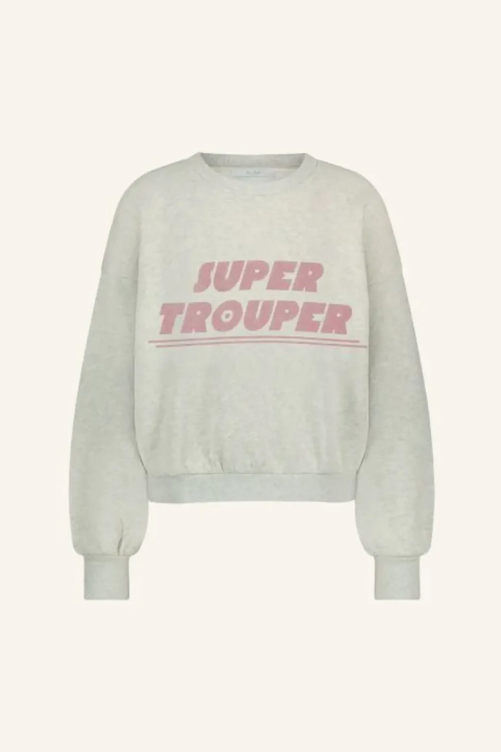Sweaters|Truien*By bar bibi trouper sweater | light grey melee