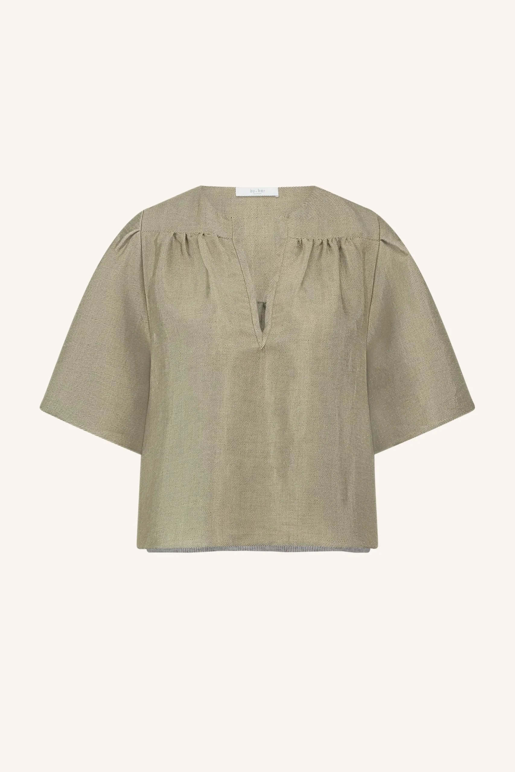 Blouses*By bar blake gloss blouse | gold