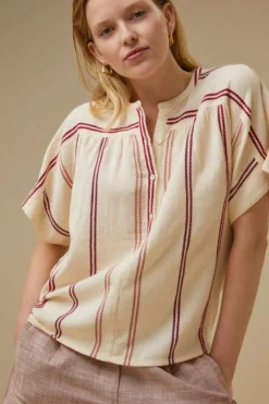 Blouses*By bar bo athia blouse | grenache