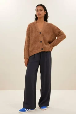 Vesten*By bar bobbi cardigan | camel