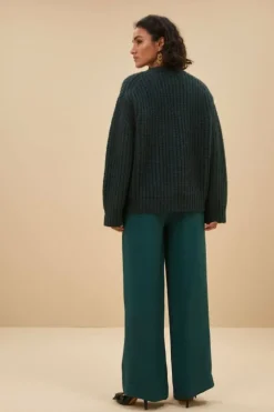Vesten*By bar bobbi cardigan | dark green