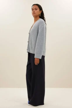 Vesten*By bar bobbi cardigan | steel blue