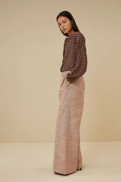 Blouses*By bar cecile leaf blouse | leaf print