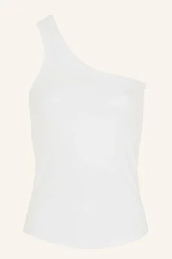 Tops & Shirts*By bar charly one shoulder top | off white