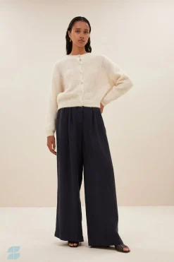 Vesten*By bar cleo natural cardigan | off white