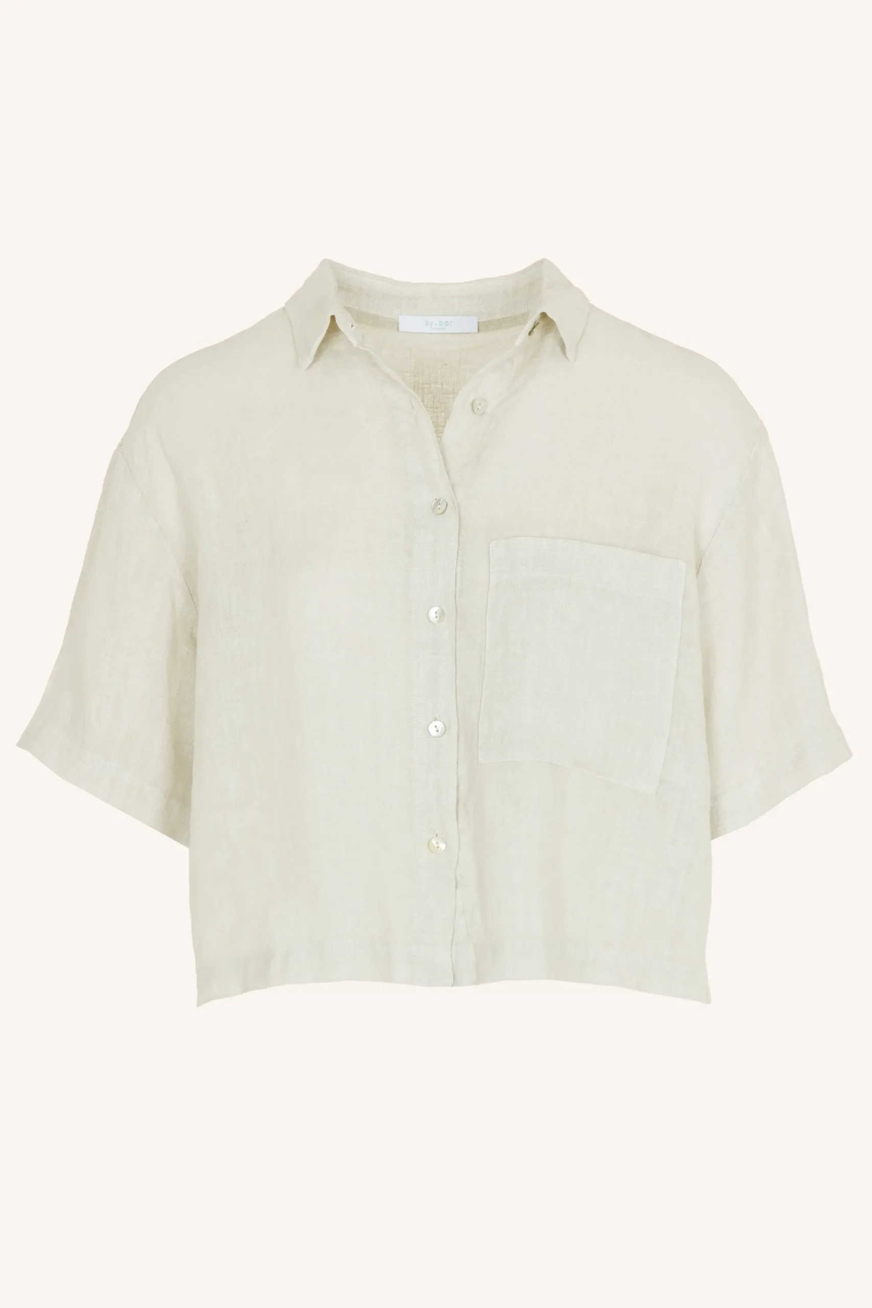 Blouses*By bar cris linen blouse | chalk