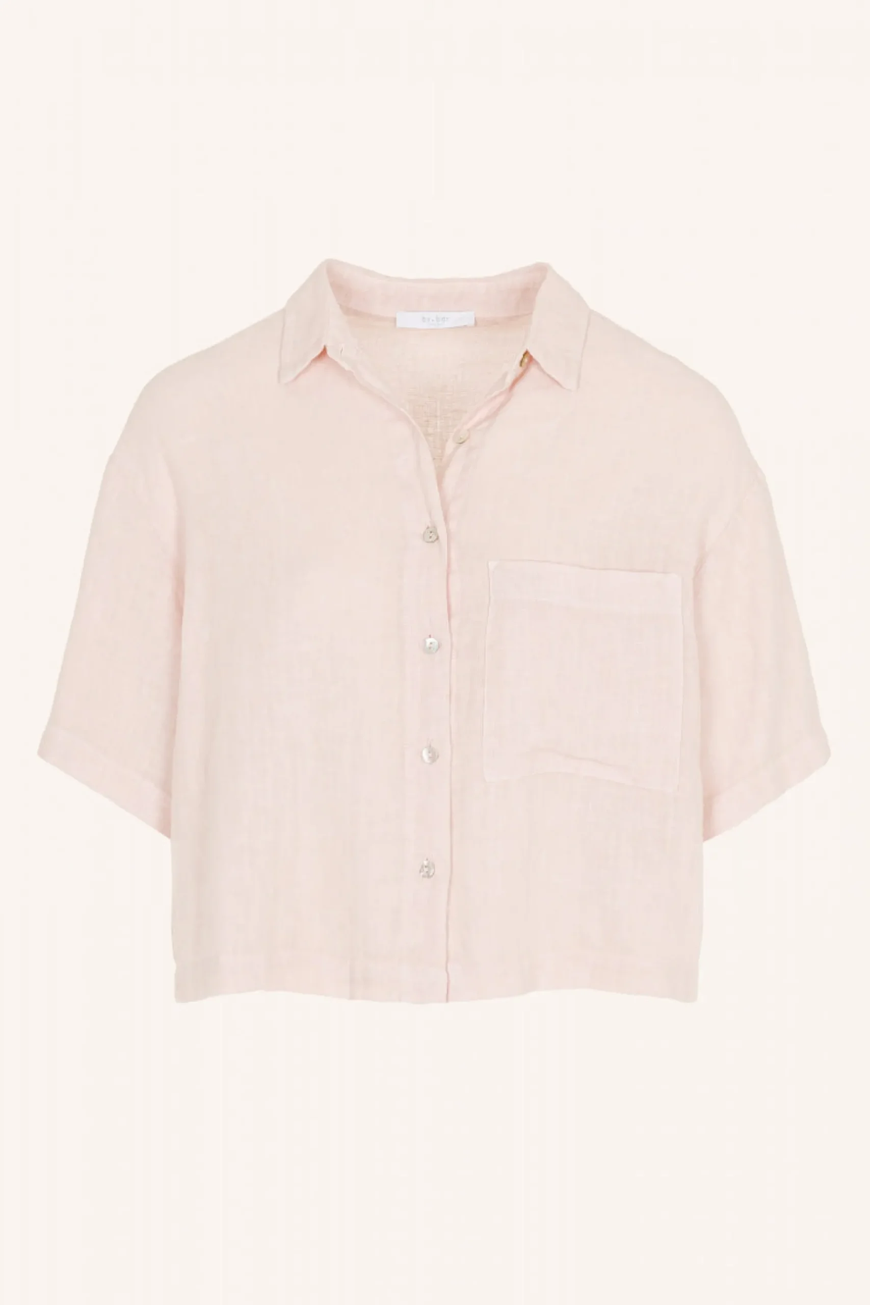 Blouses*By bar cris linen blouse | cipria pink