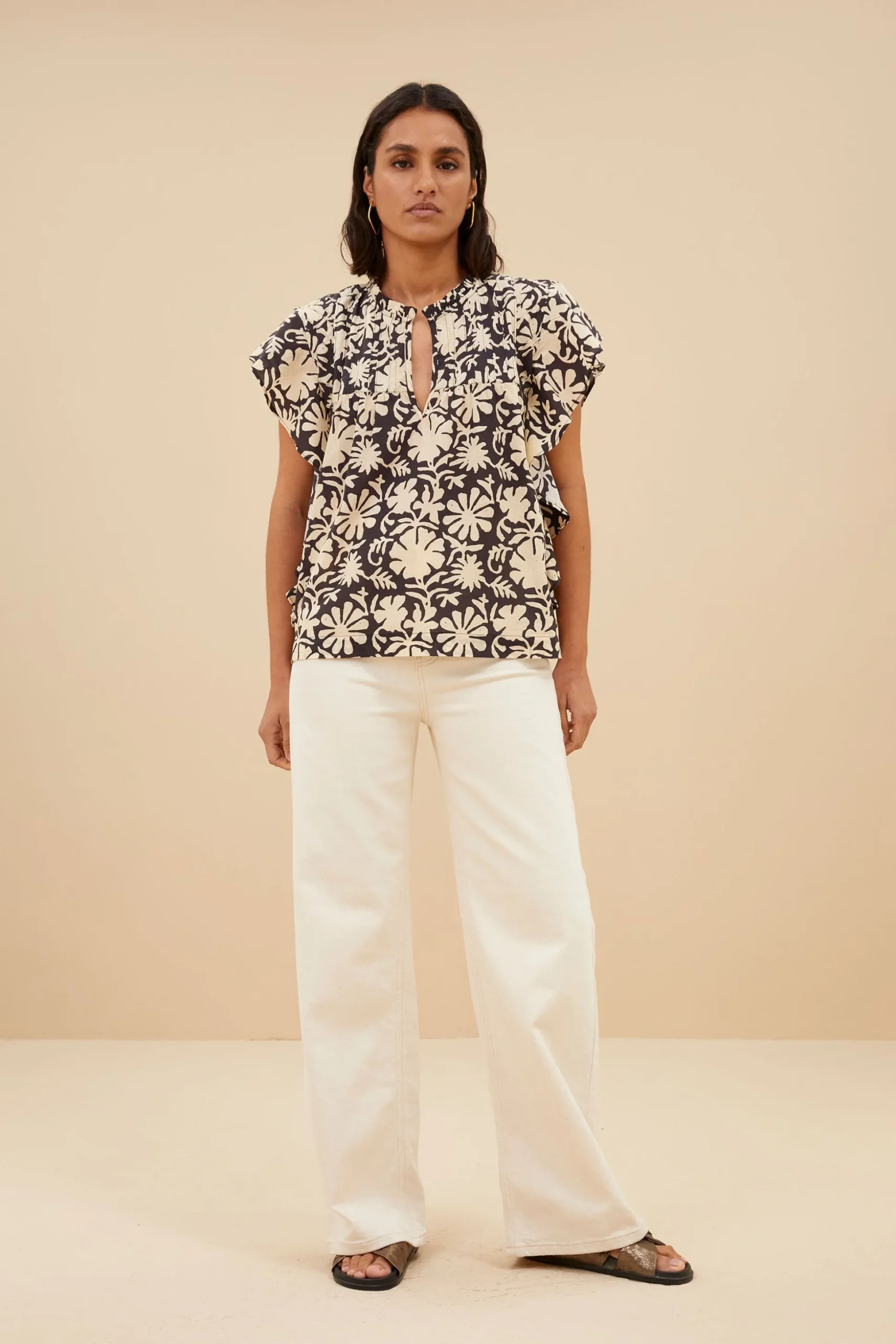 Blouses*By bar danee veda blouse | veda print