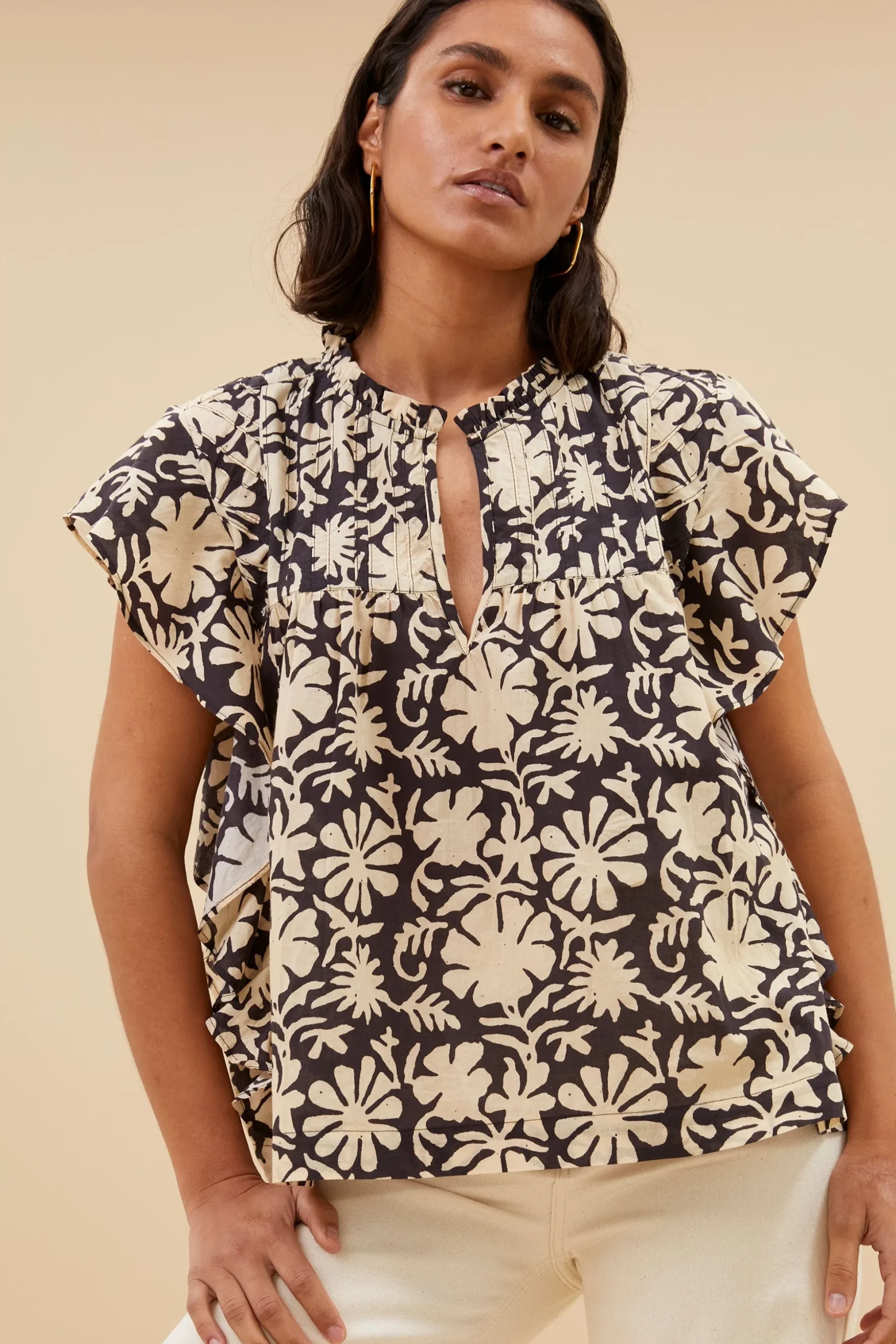 Blouses*By bar danee veda blouse | veda print