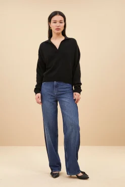 Truien*By bar dex pullover | black