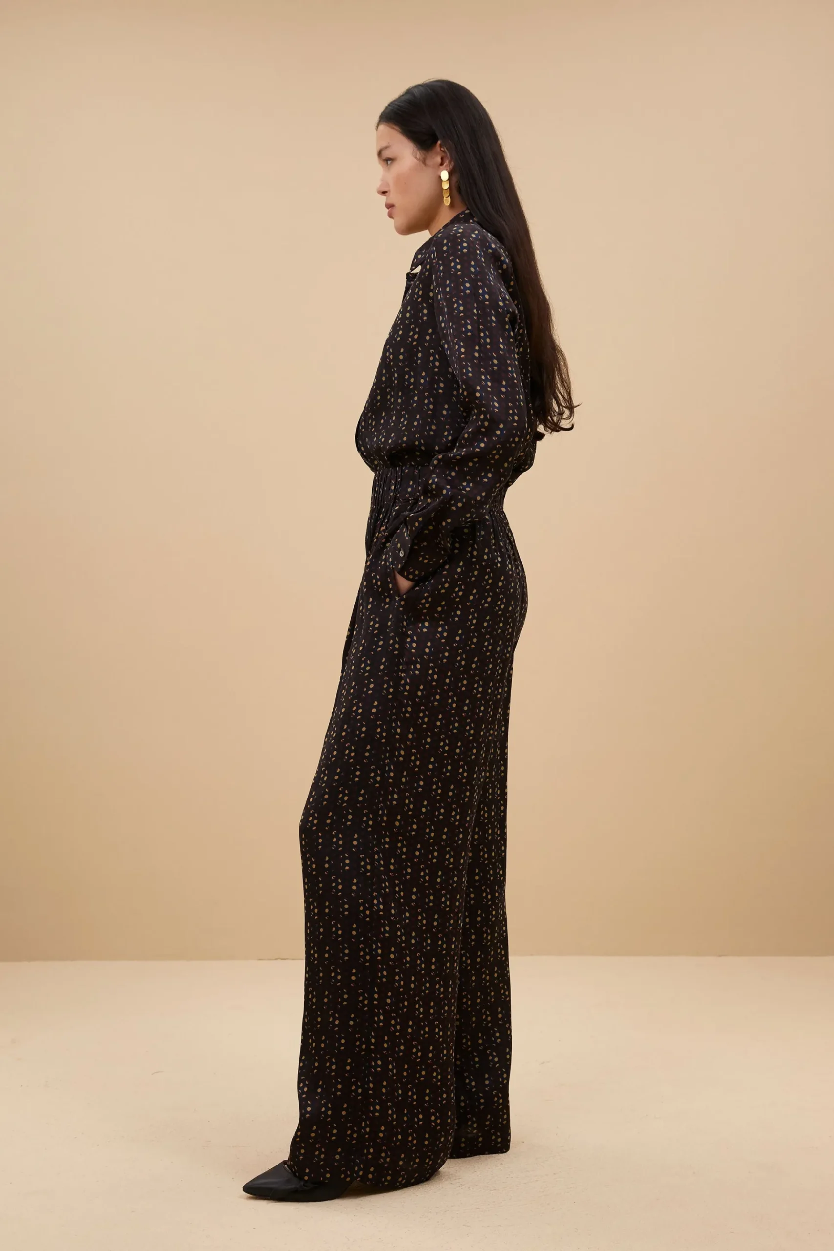 Blouses*By bar dina paisley blouse | paisley dots