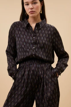 Blouses*By bar dina paisley blouse | paisley dots