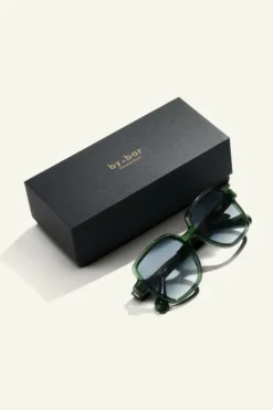 Zonnebrillen*By bar do sunglasses | jade green