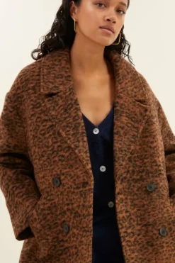 Jassen*By bar dore leo coat | leopard