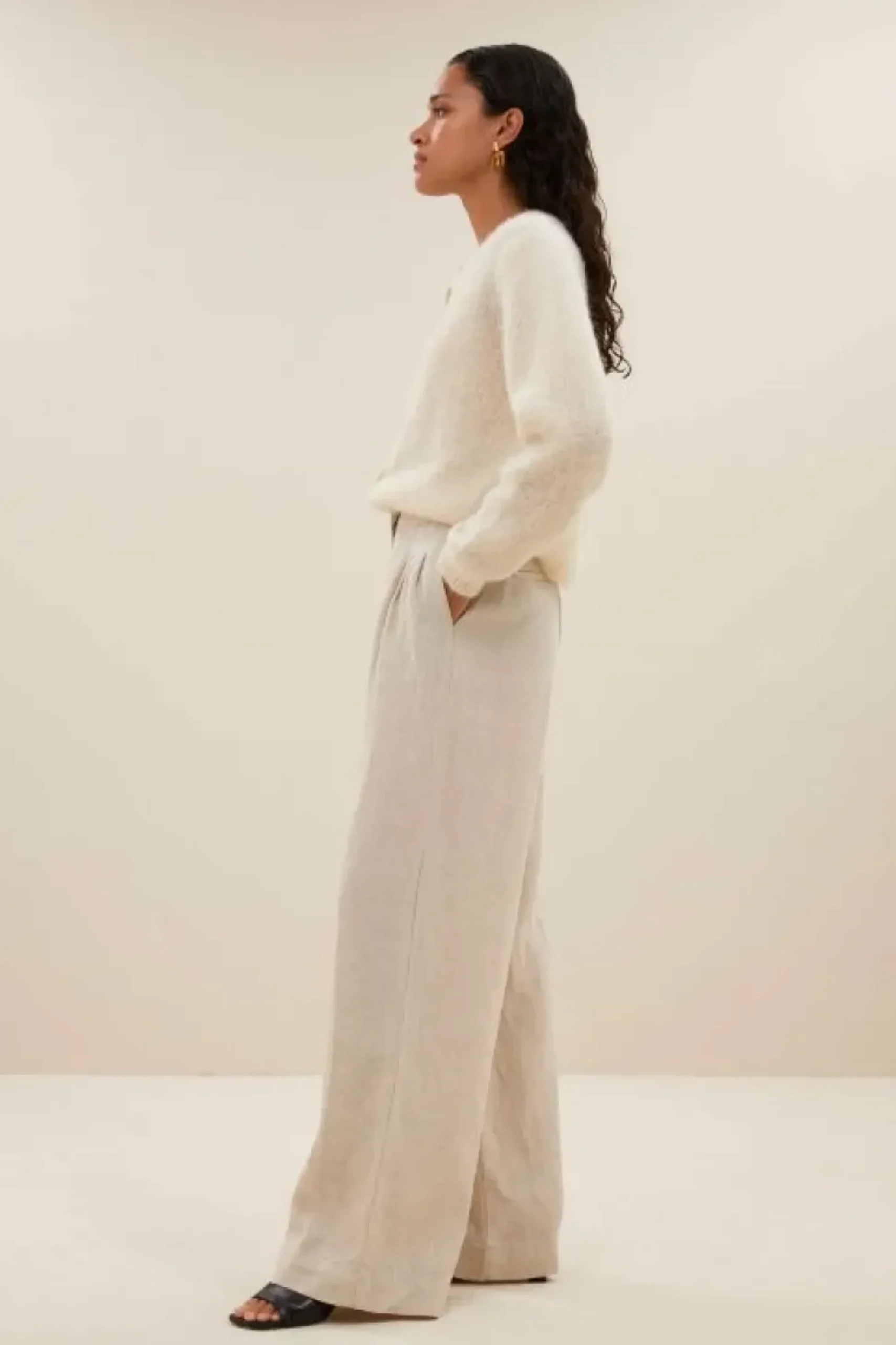 Broeken*By bar eli linen pant | linen