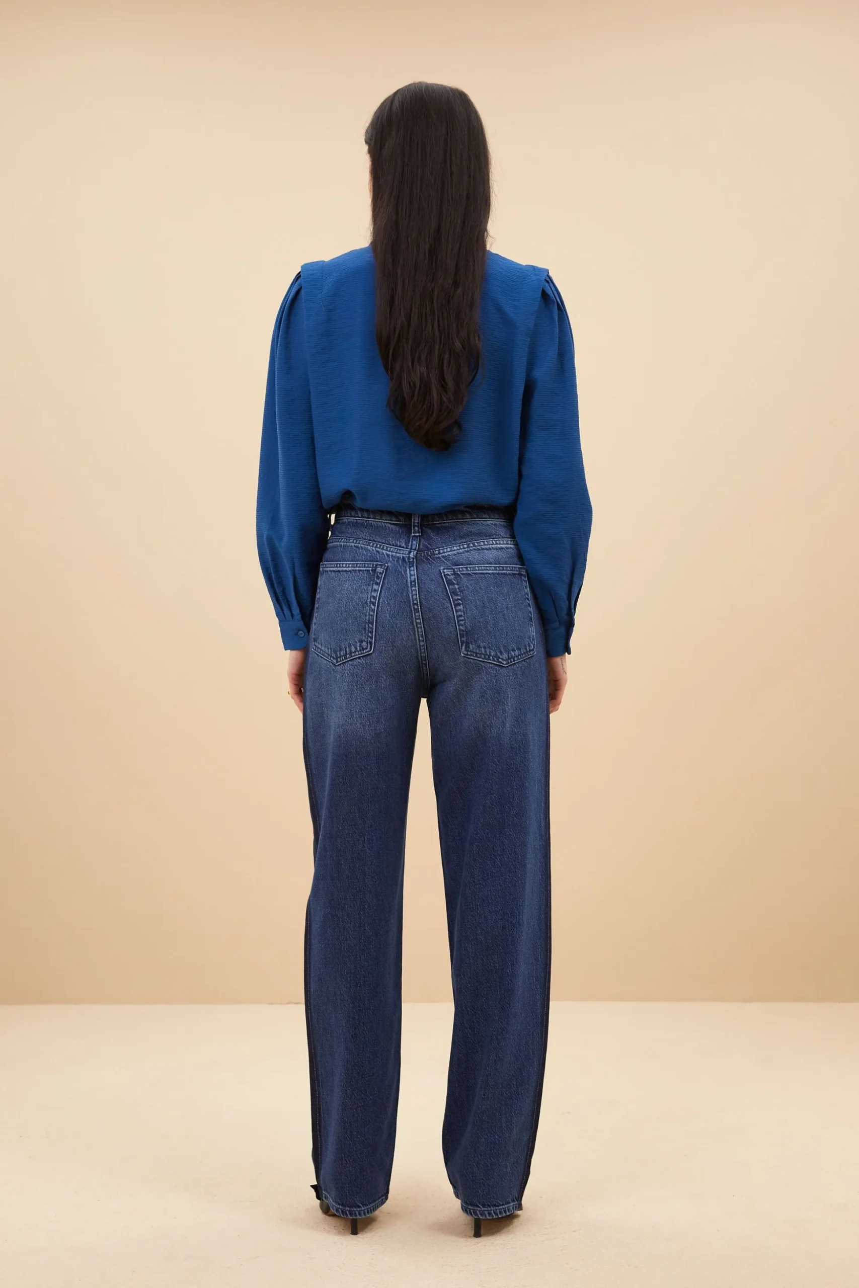Blouses*By bar erin blouse | college navy