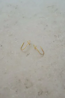 Oorbellen|Sieraden*By bar evi earring | gold