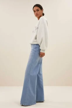 Jeans|Broeken*By bar femme denim pants | light denim