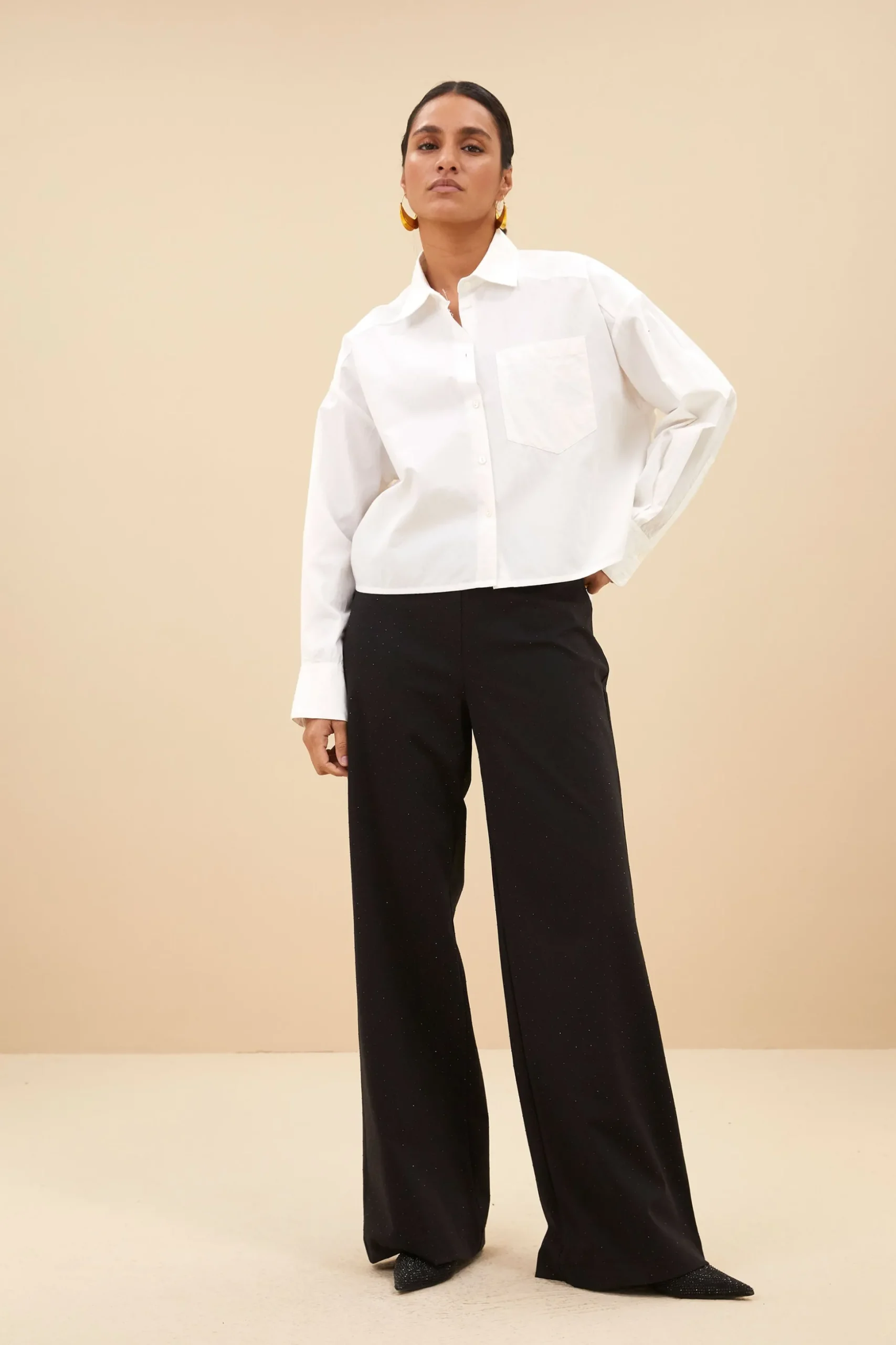 Blouses*By bar florien blouse | white