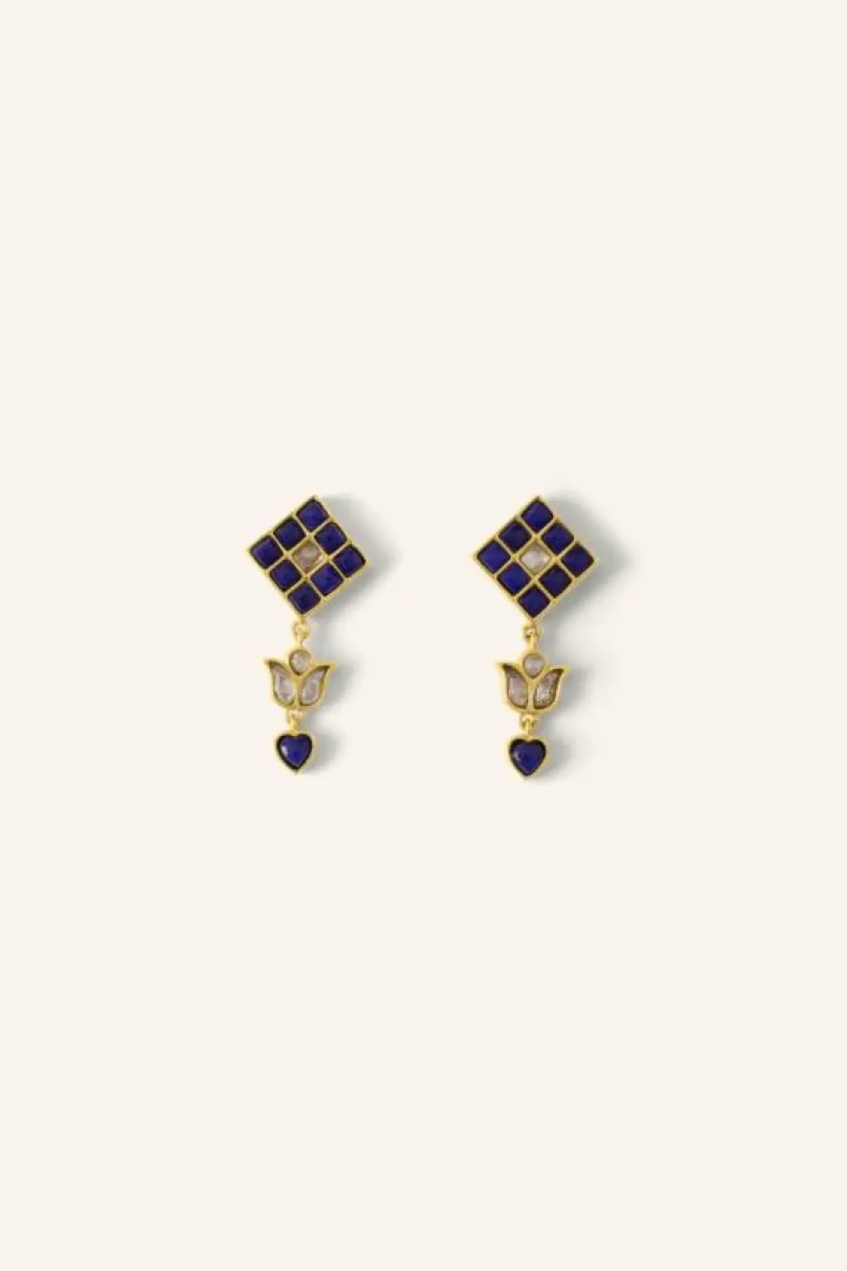 Oorbellen*By bar gyan earring | blue