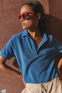 Tops & Shirts*By bar harper slub top | queens blue