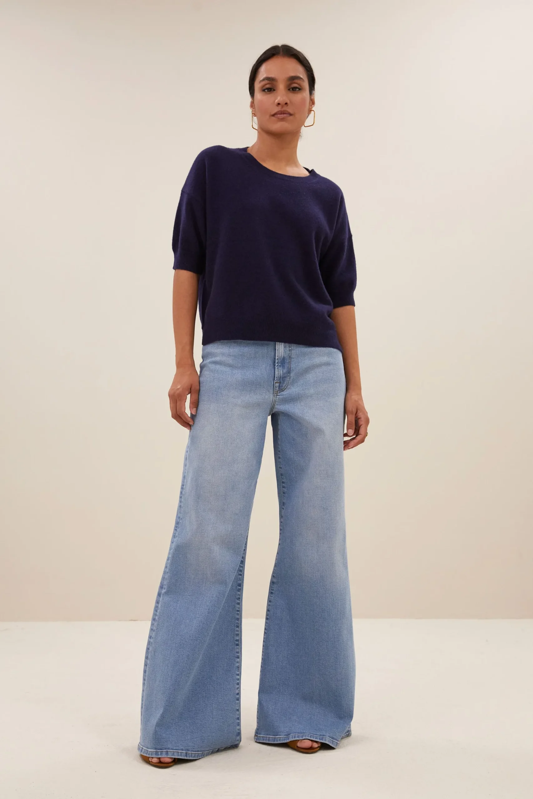 Truien*By bar holly ss pullover | midnight