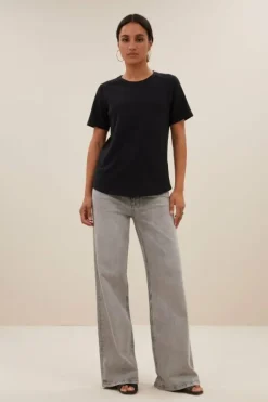 Tops & Shirts*By bar holy logo top | jet black