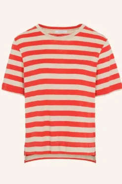 Tops & Shirts*By bar hope big stripe top | poppy red