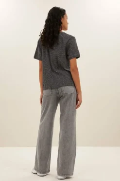 Tops & Shirts*By bar hope thin stripe top | jet black
